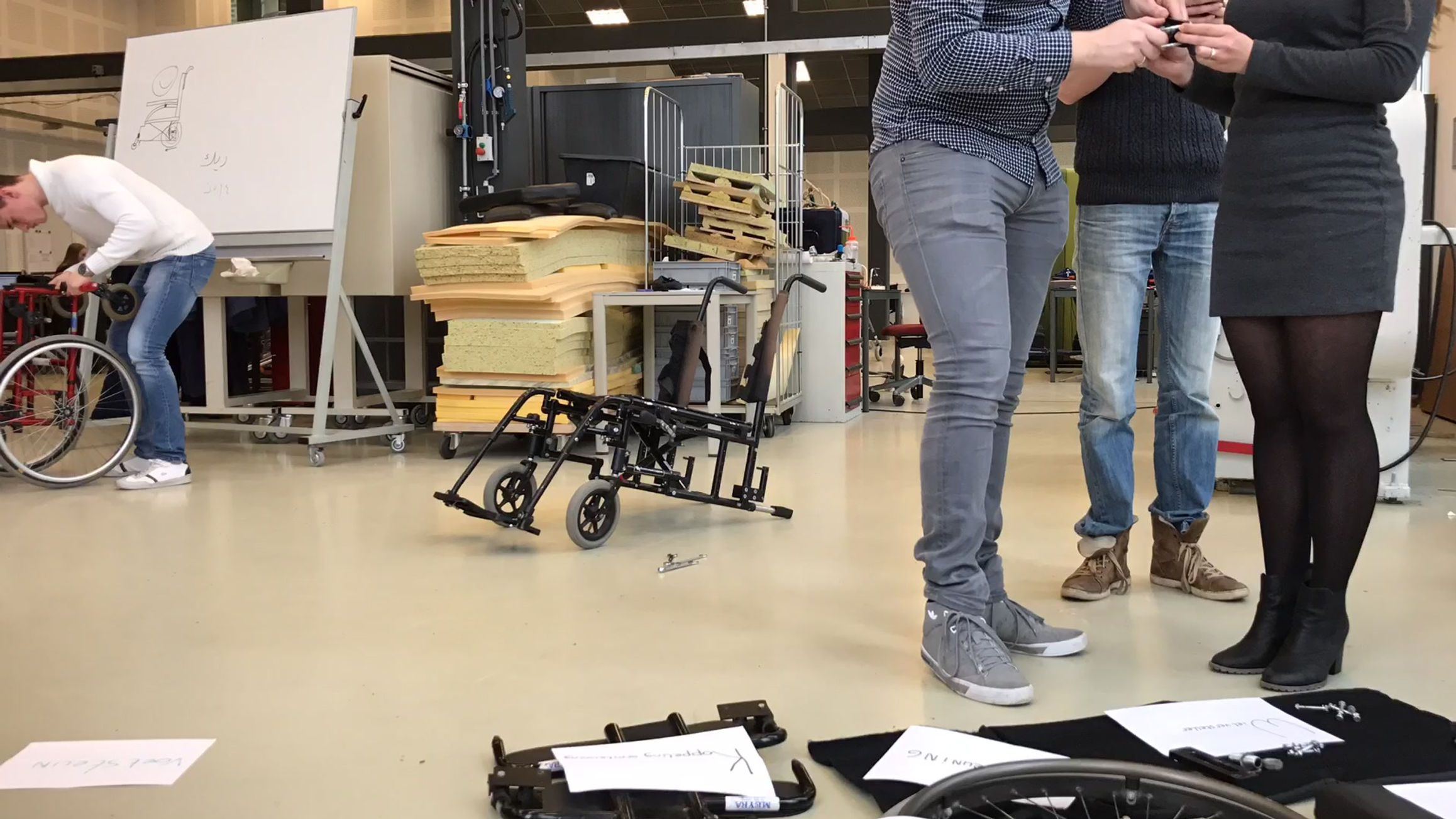 Rolstoel bouwen Groep I